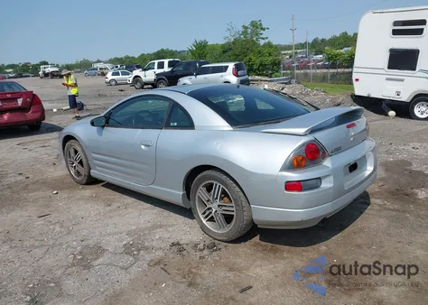 2003 Mitsubishi Eclipse Gts from USA, damaged, VIN 4A3AC74H33E189137